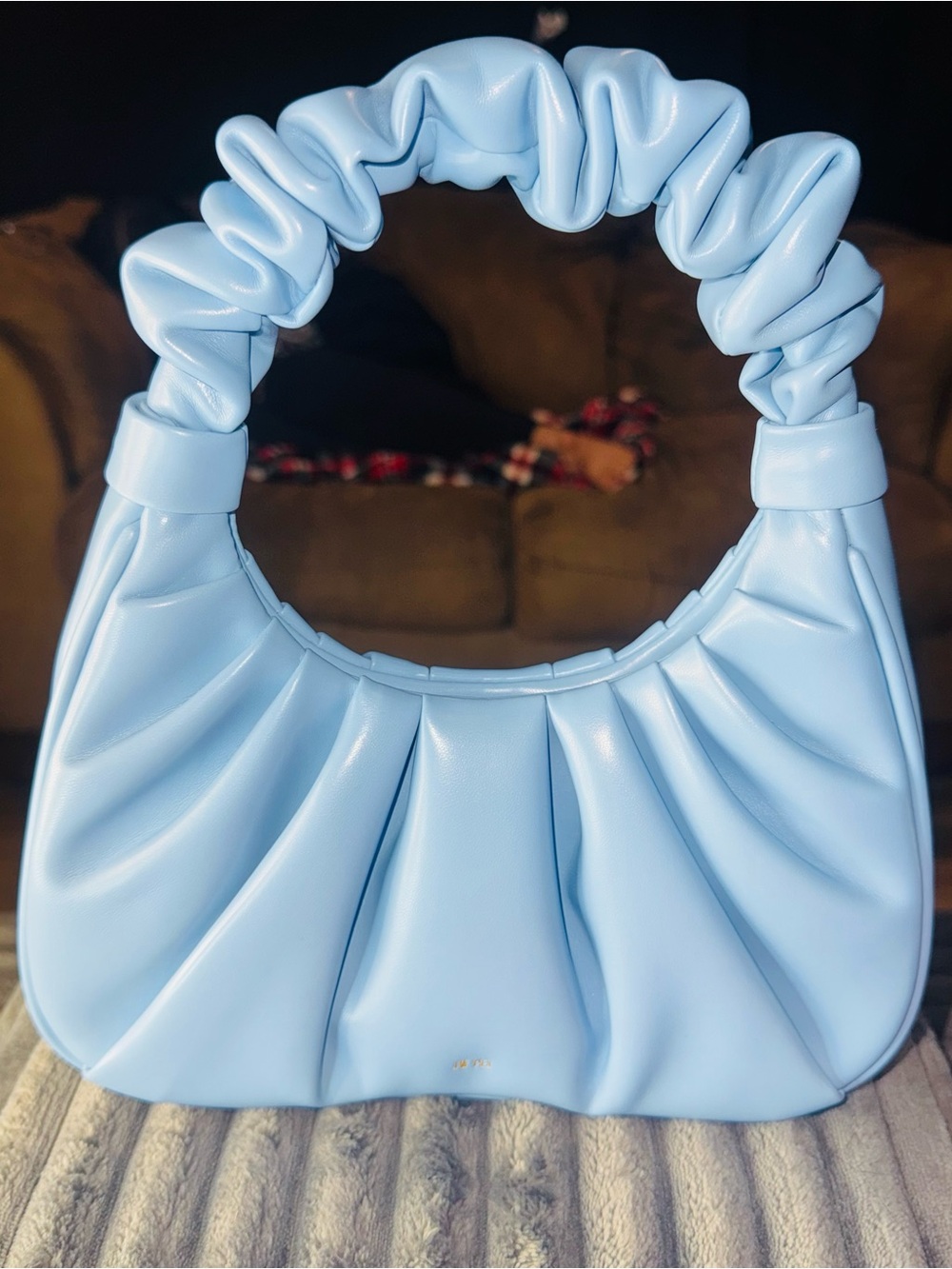 JW PEI Gabbi Ruched Hobo Handbag - ICEBERG BLUE- MSRP $99- NWOT - Picture 10 of 11